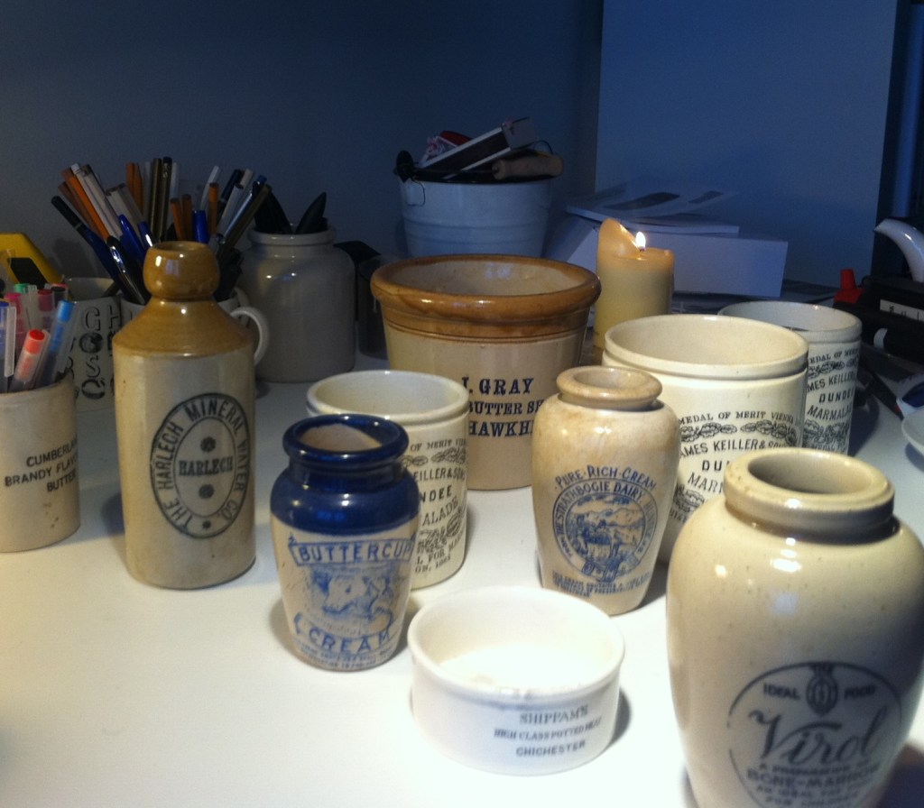 Jeremy Lee's storage jars