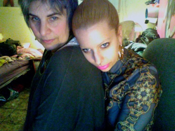 Alis Pelleschi's picture of her with her mother