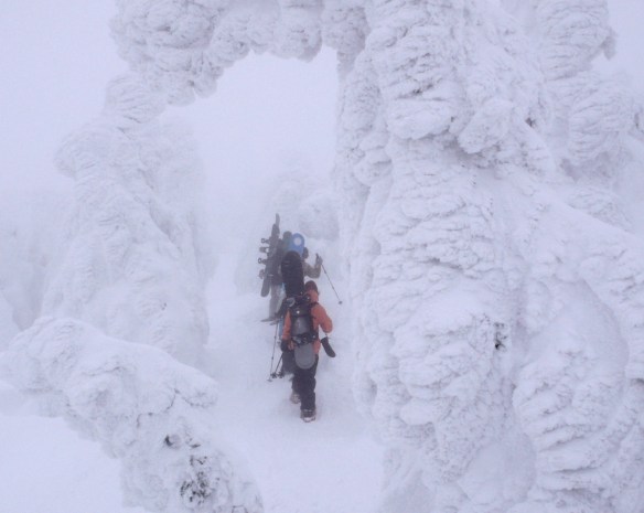 Hiroshi Fujiwara's photograph of snow in Hakkoda