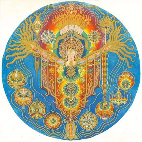 Painting by Ethel le Rossignol