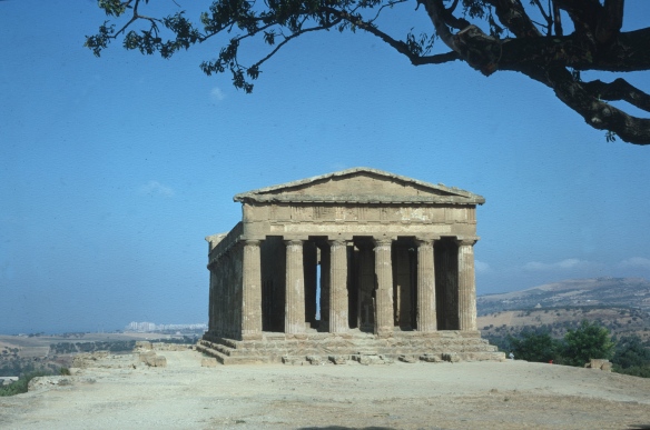 The Temple of Concordia from ancient Akragas